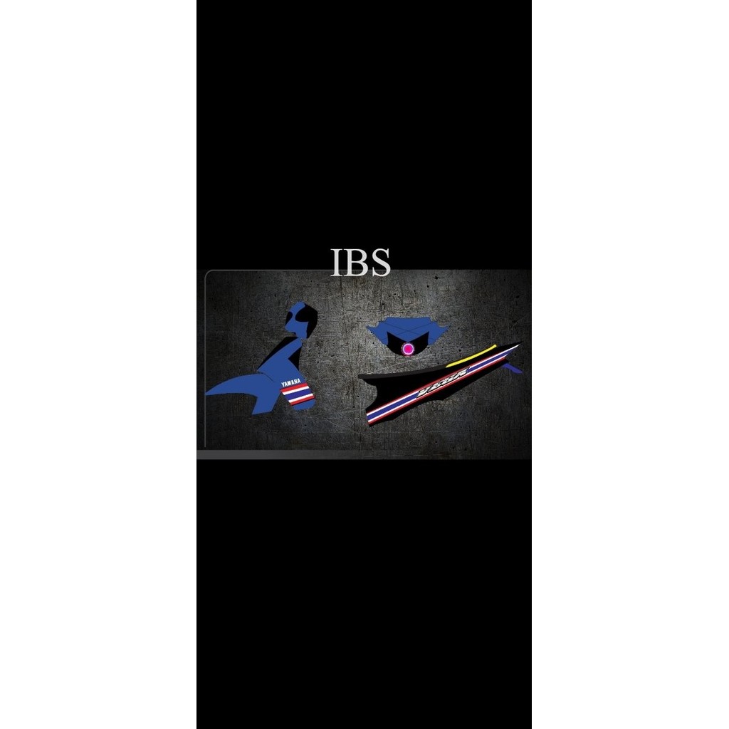 stiker striping variasi vega r new latin spark nano POLET STIKER