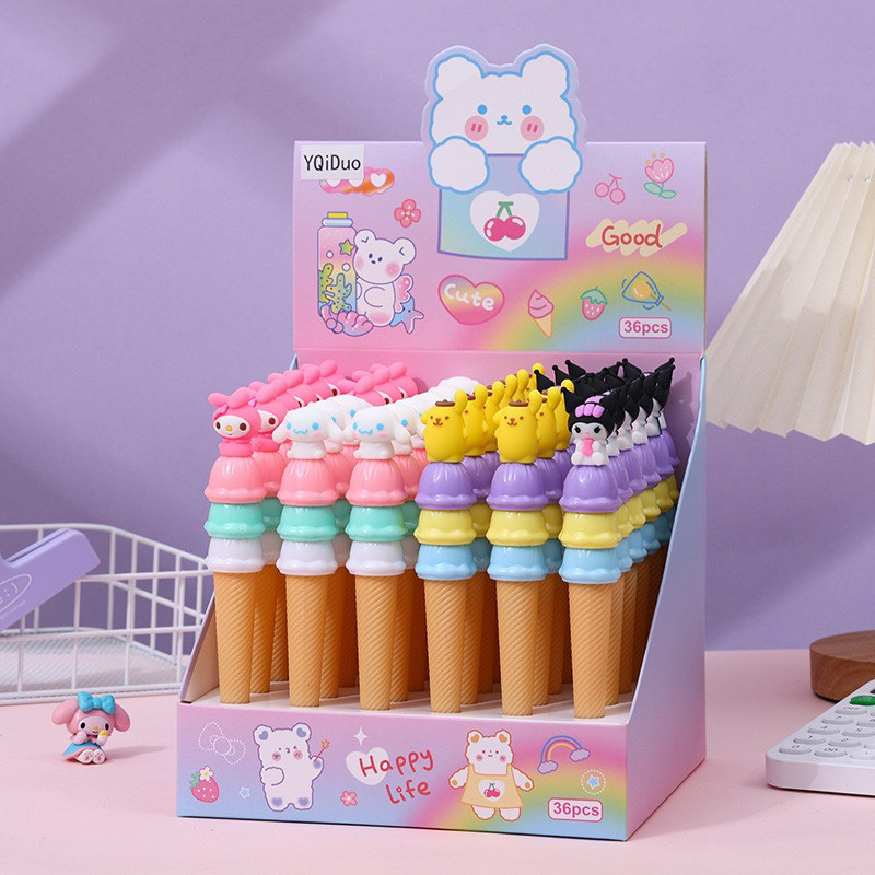 

(Kakabicam) Pen Ice Cream Sanrio Characters