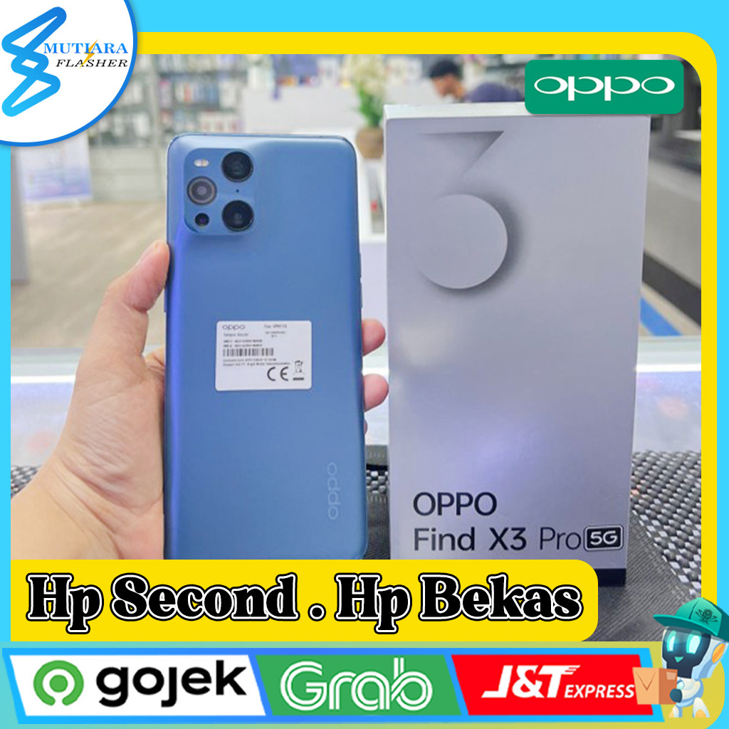 Oppo Find X3 Pro 5G Ram 12 Rom 256GB Second Original