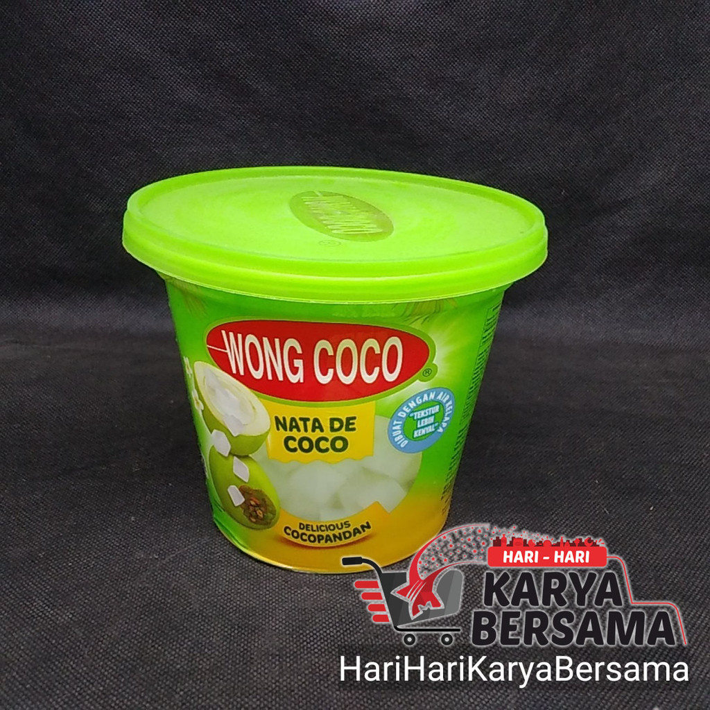 

WONG COCO SARI KELAPA NATA DE COCO COCOPANDAN FLAVOUR CUP 1000GR