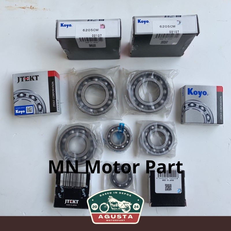 Bearing Laher Mesin kruk as Rasio komplit Fizr F1zr force Super Koyo Japan