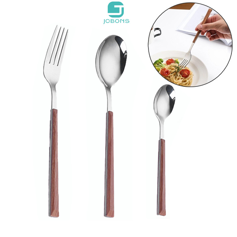 Sendok Garpu Stainless Steel / Sendok Korea / Set Alat Makan Korea / Sendok Garpu Stainless Korea Ha