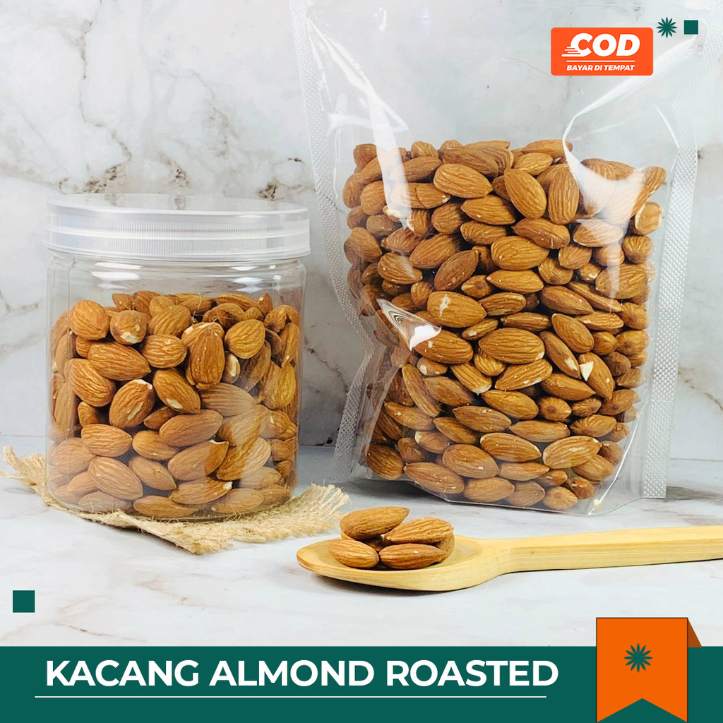 

KACANG ALMOND ROASTED / ALMOND PEANUT / KACANG ALMOND MATANG