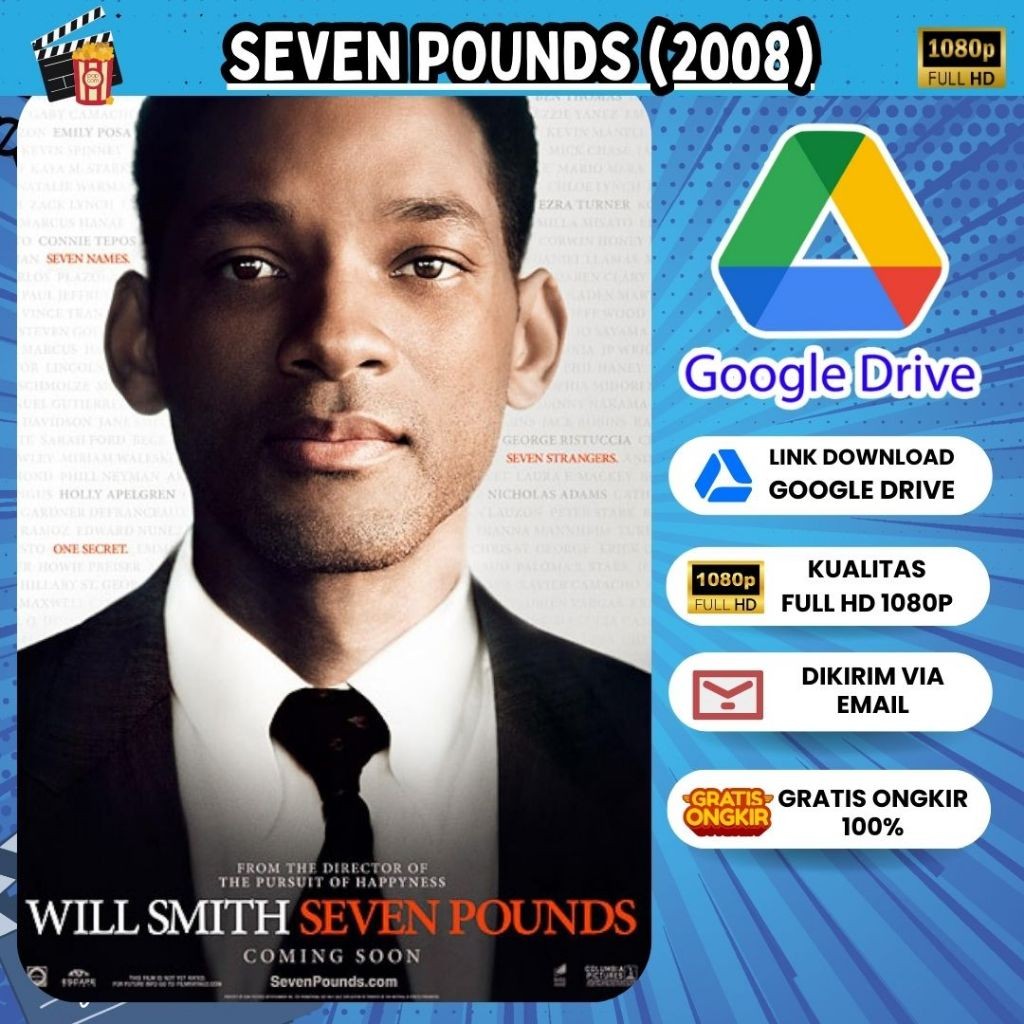 FILM SEVEN POUNDS (2008) BLURAY 1080P (Lіnk Gооglе Drіvе)