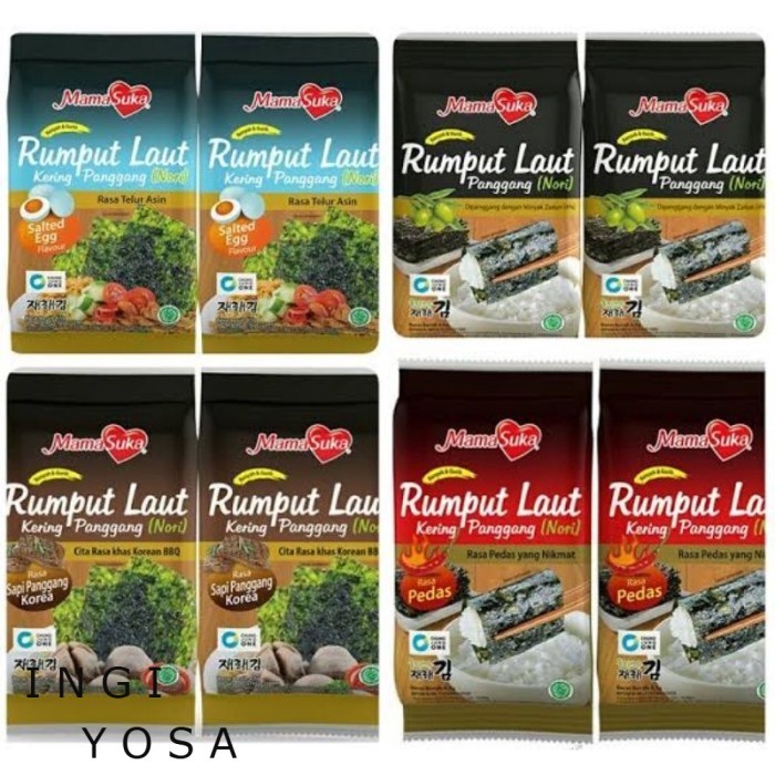

Mama Suka Rumput Laut 4.56x2 Gram