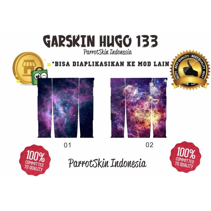 

Garskin hugo 133 - galaxy edition by parrotskin