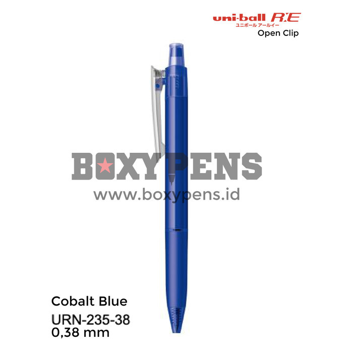 

Uniball R:E Open Clip 0.38 mm - Red
