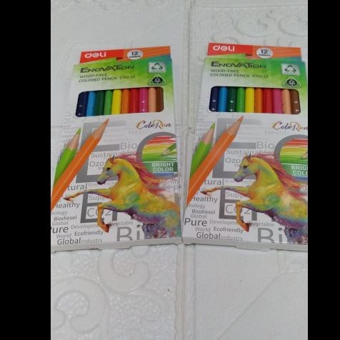 

DELI PENSIL WARNA PANJANG TRIANGULAR WOOD EC113 12 WARNA