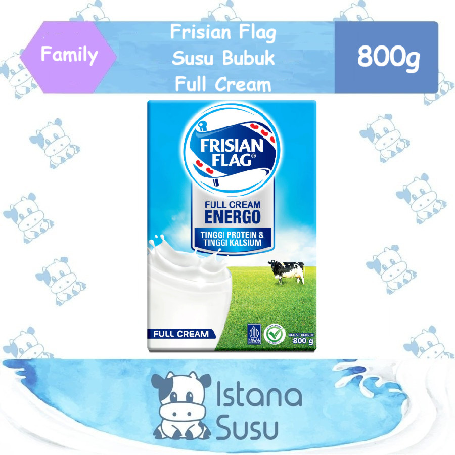

Frisian Flag Susu Bubuk Keluarga Kompleta Vanila / Full Cream / Cokelat 800g