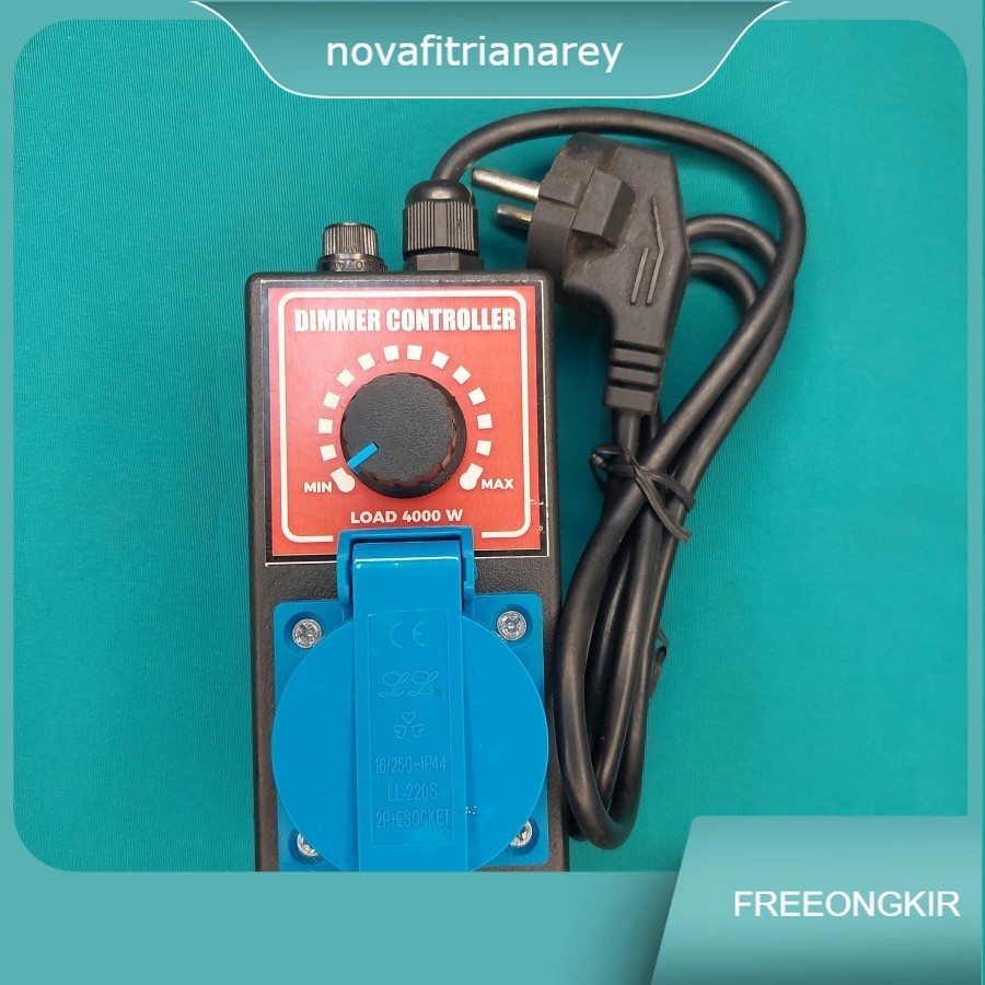 Dimmer SCR 4000W 4000 Watt / Pengatur Kecepatan Dinamo Bor Gerinda / Speed Control Motor