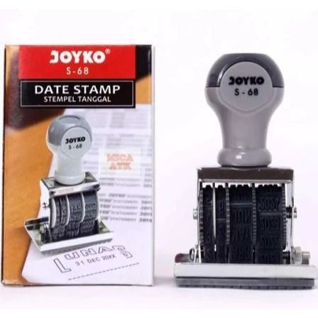 

JOYKO DATE STAMP S-68 LUNAS STEMPEL TANGGAL CAP LUNAS STAMPEL PERLENGKAPAN KANTOR