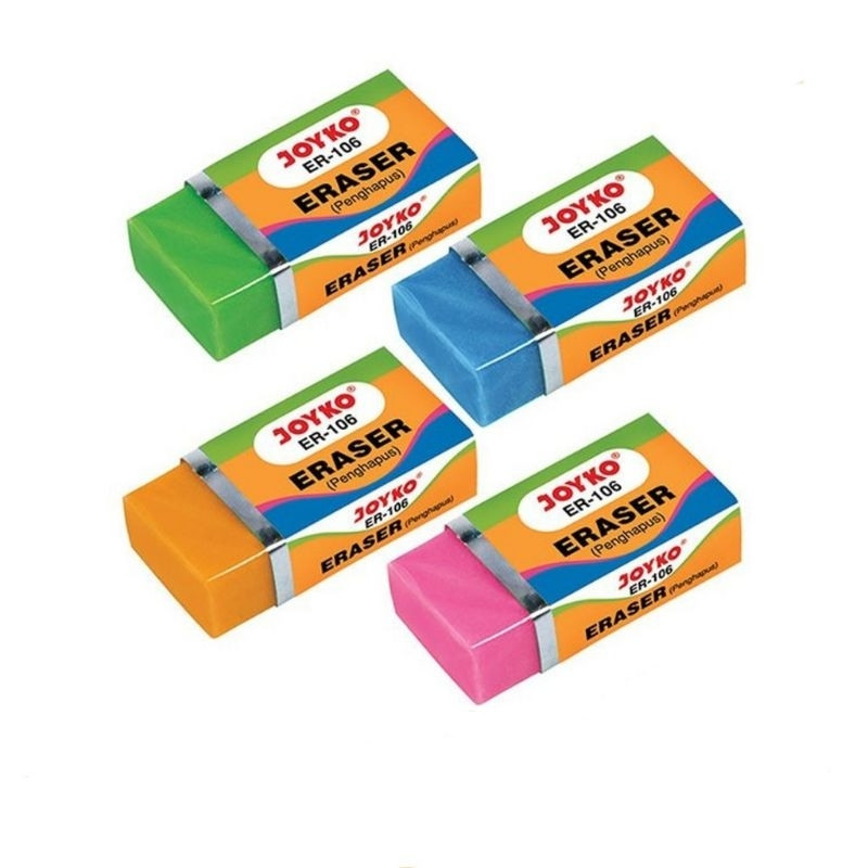 

(1Pcs) Joyko Penghapus ER-106 Warna Ukuran Medium