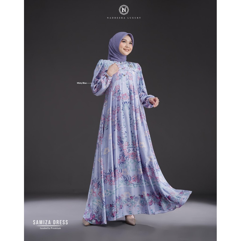 NADHEERA SAMIZA DRESS ISSABELLA PREMIUM TERBARU 2025