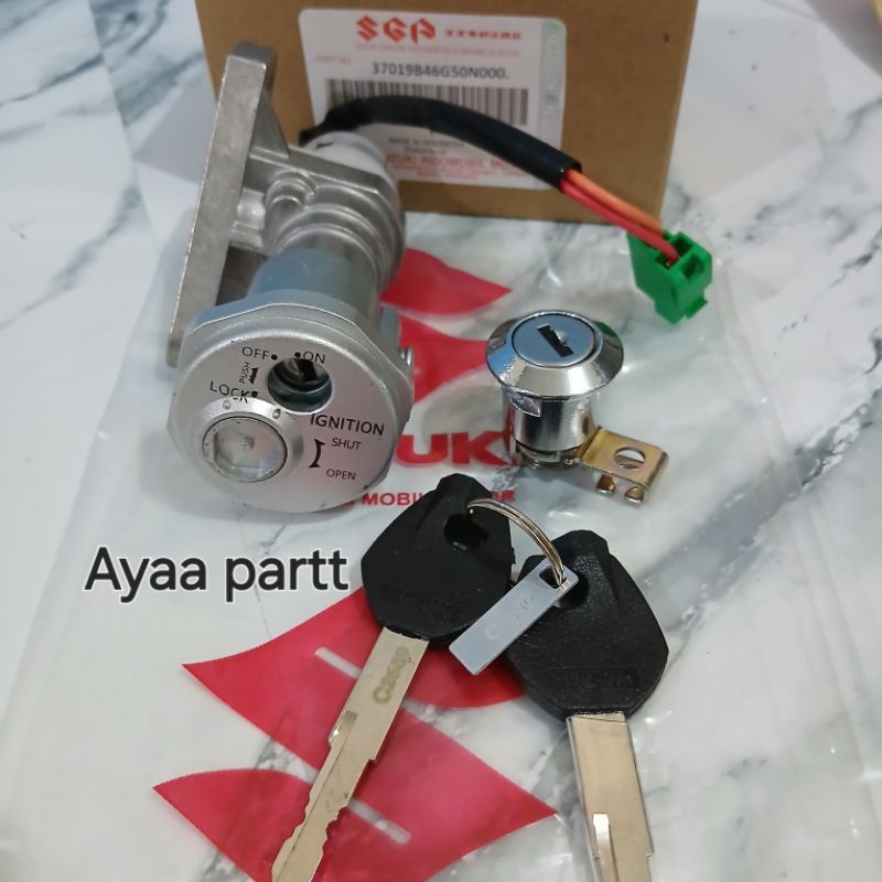 Kunci Kontak Smash Titan Skydrive Kunci Kontak Set Berikut Kunci Jok Skydrive Smash Titan