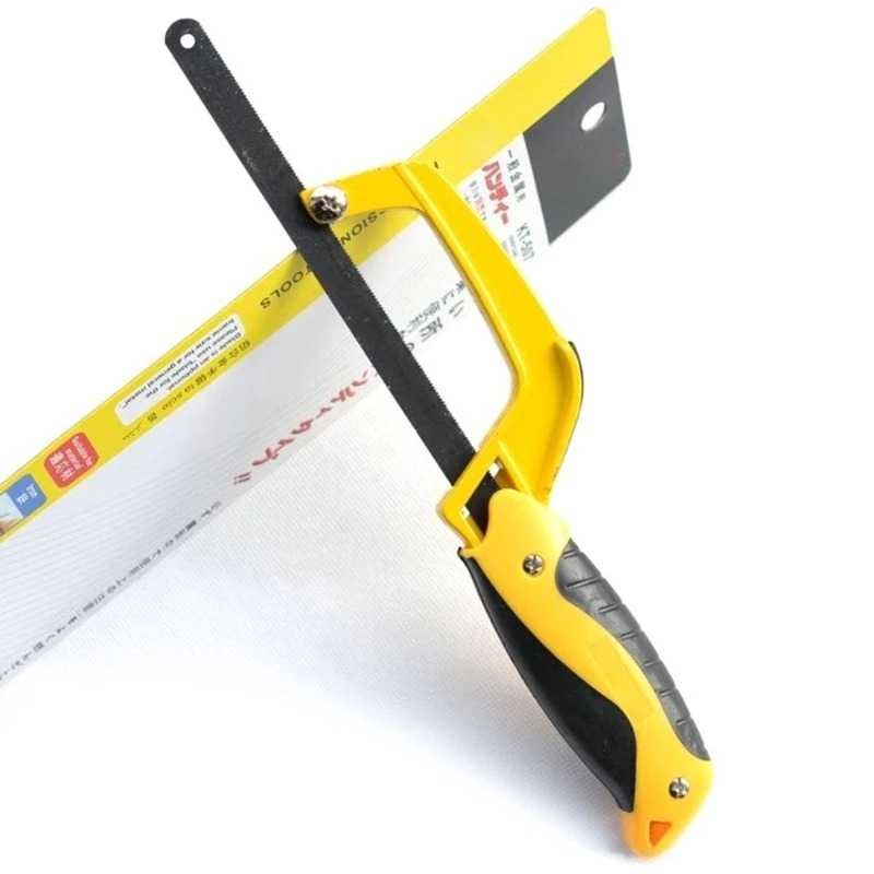 [ DSP ] UXELL Gagang Gergaji Besi Mini Hand Saw Frame Aluminium Alloy - X37E