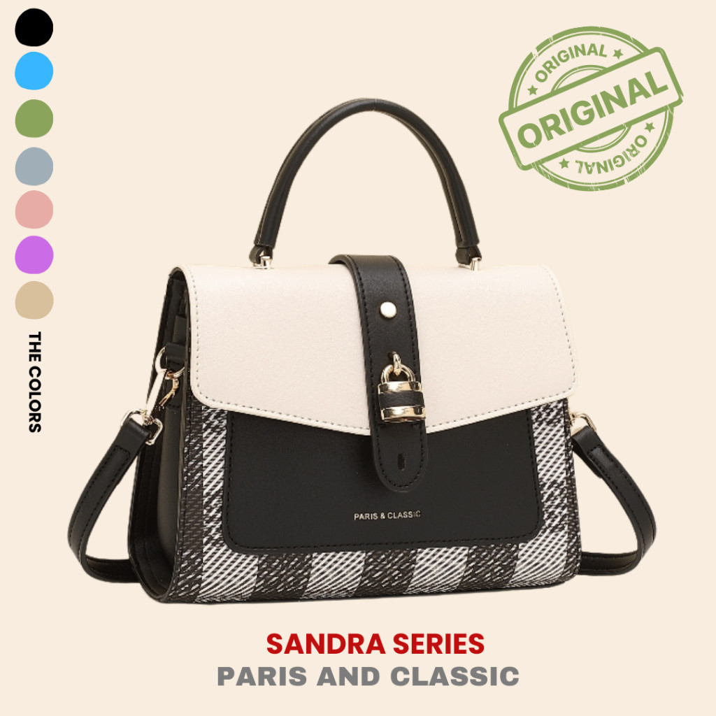 Tas Paris Classic Tas Wanita  Import Fashion Handbag Tas Kerja Tas Jinjing Wanita[PC 1110]