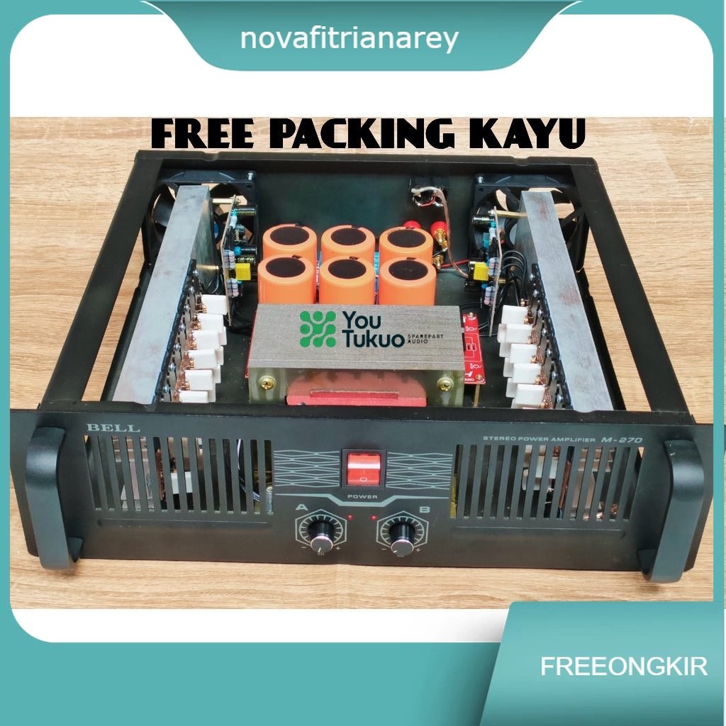 Power Amplifier Rakitan 10 Amper CT 55 Full Fitur