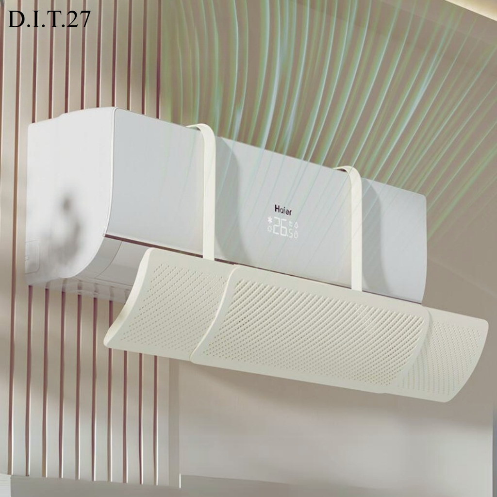 Deflektor AC Retractable 3 Board Penahan Pengalih Angin AC Pengarah Angin AC Universal