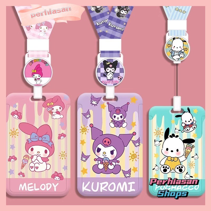 

【Perhiasan Shops】ID CARD HOLDER MOTIF KAWAII TEMPAT KARTU PHOTOCARD PHOTO CARD Dilengkapi Dengan Tali Tangan Berkualitas Tinggi Mendukung Diskon Untuk Pembelian Grosir,Karakter Kartun Es Krim