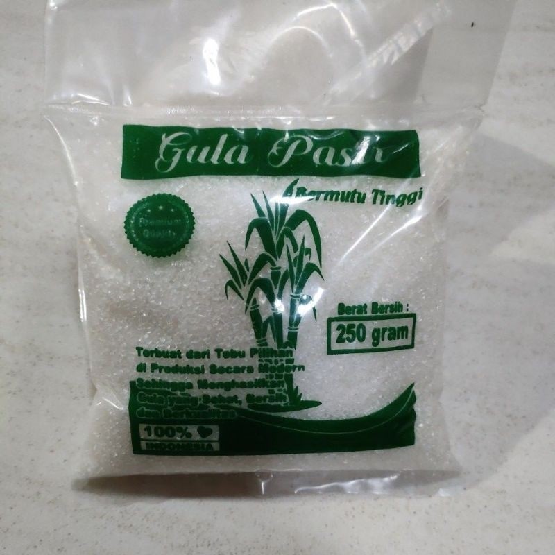 

GULA PASIR 250g / gula putih 250g