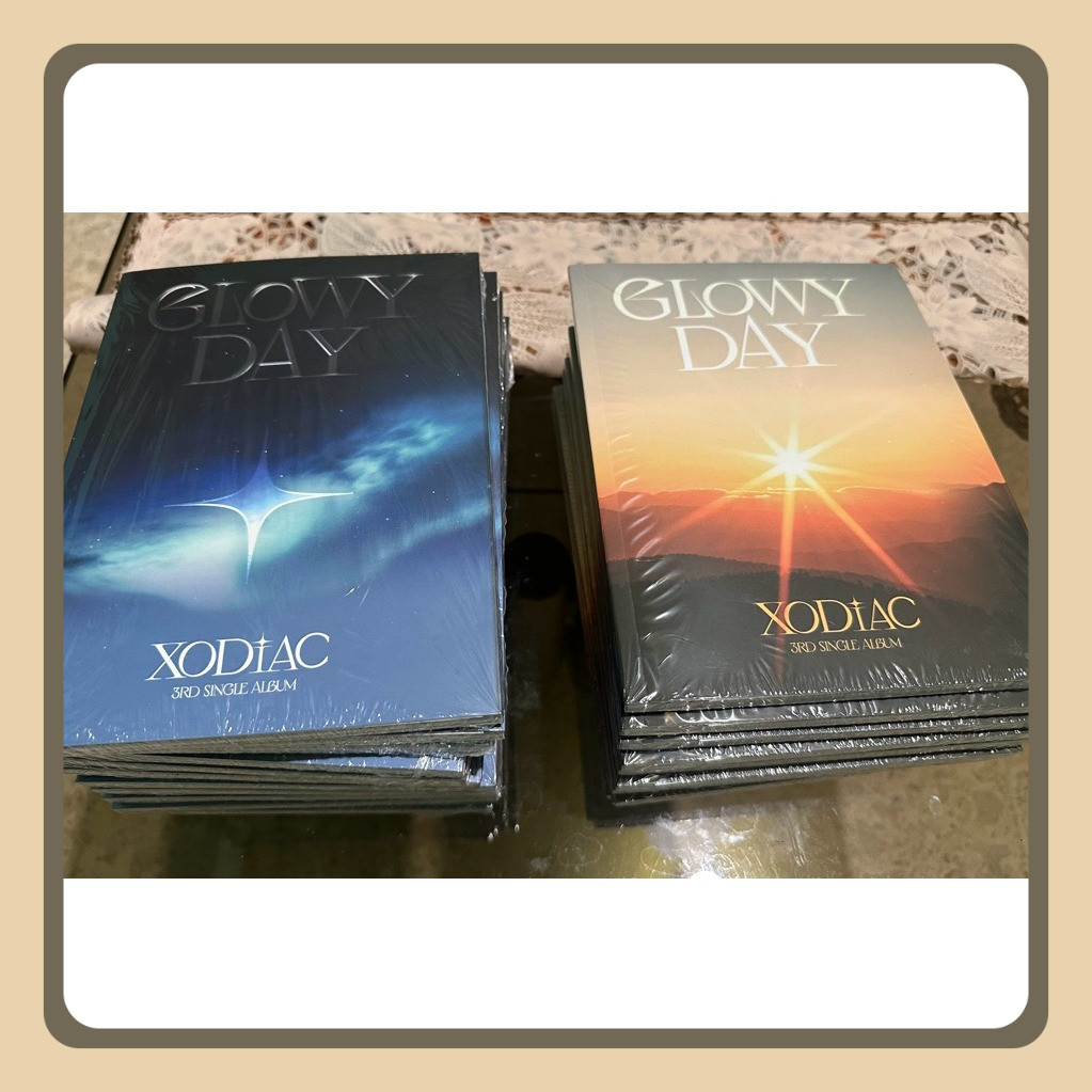 Album Xodiac Glowy Day Sealed Ready Indo