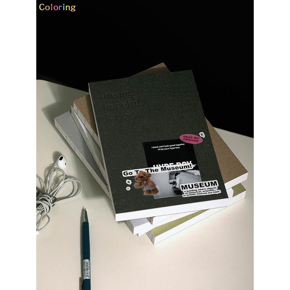 

Korea Wannathis Rubber Sleeve 2025 Week Plan Schedule Book Notebook Ins Handbook DIY Cover Notepad