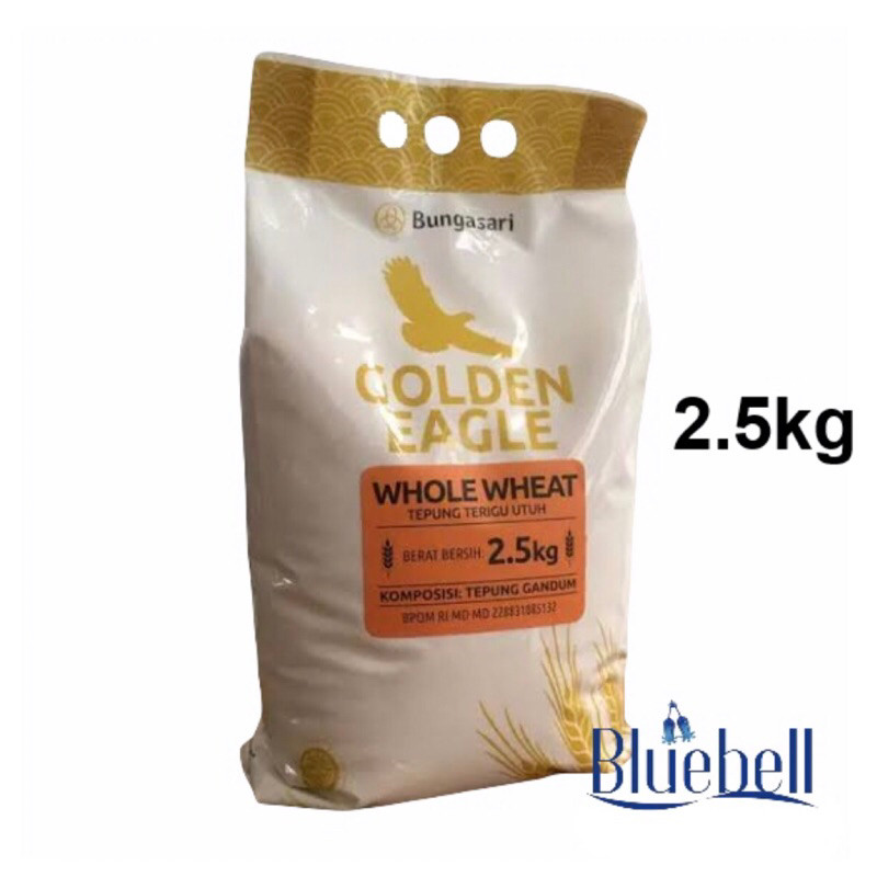 

Golden Eagle Whole Wheat 2.5Kg Tepung Terigu Utuh