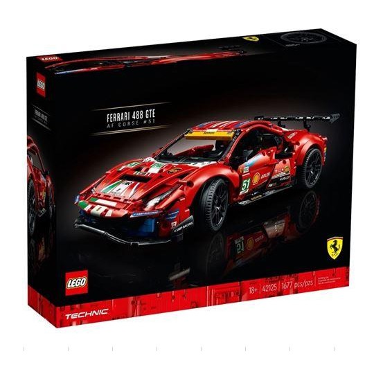 Lego Technic 42125 - Ferrari 488 GTE