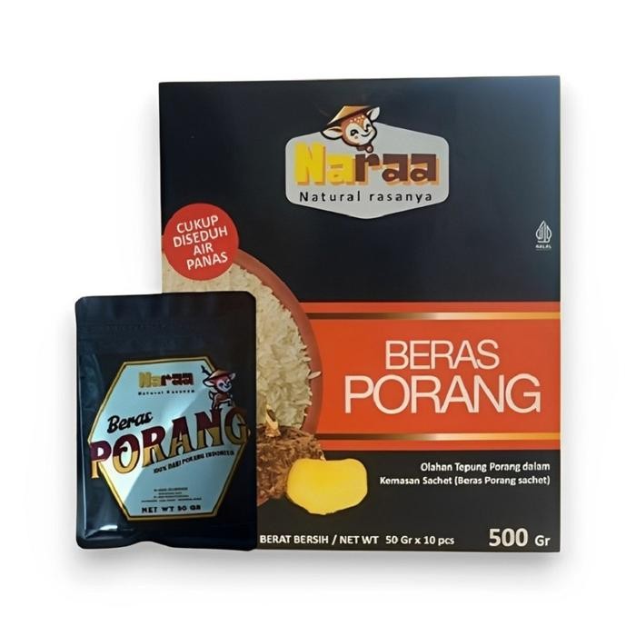 

BERAS PORANG NARAA NATURAL RASANYA - 500 gram