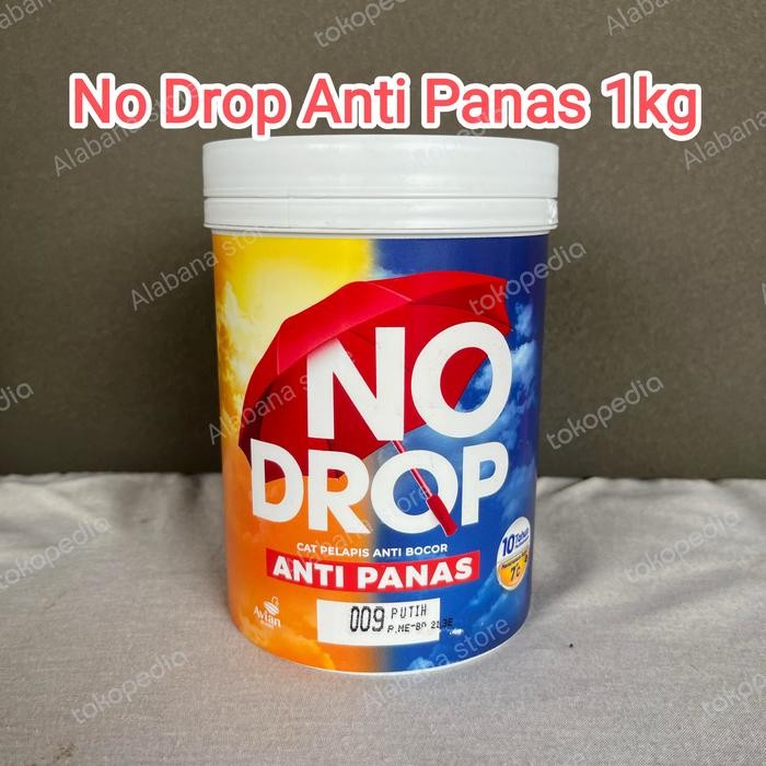 Avian No Drop Anti Panas 1kg - Pelapis - Cat Tembok - Anti Bocor - Abu 002