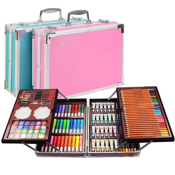 

CRAYON KOPER ART SET / KOPER SET CRAYON MEWARNAI / ALAT MELUKIS ANAK 145PCS MODEL NEW [HADIAH KADO NATAL DAN TAHUN