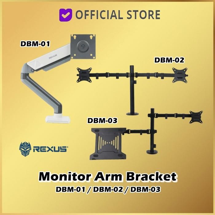 Rexus DBM-01 DBM-02 DBM-03 Monitor Arm Bracket Stand DBM01 DBM02 DBM03 - DBM-01