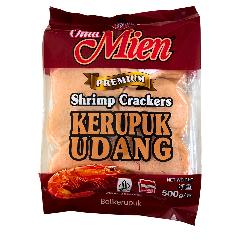 

Cahayadstore Oma Mien Kerupuk Udang Super Premium Istimewa 500G Krupuk Udang