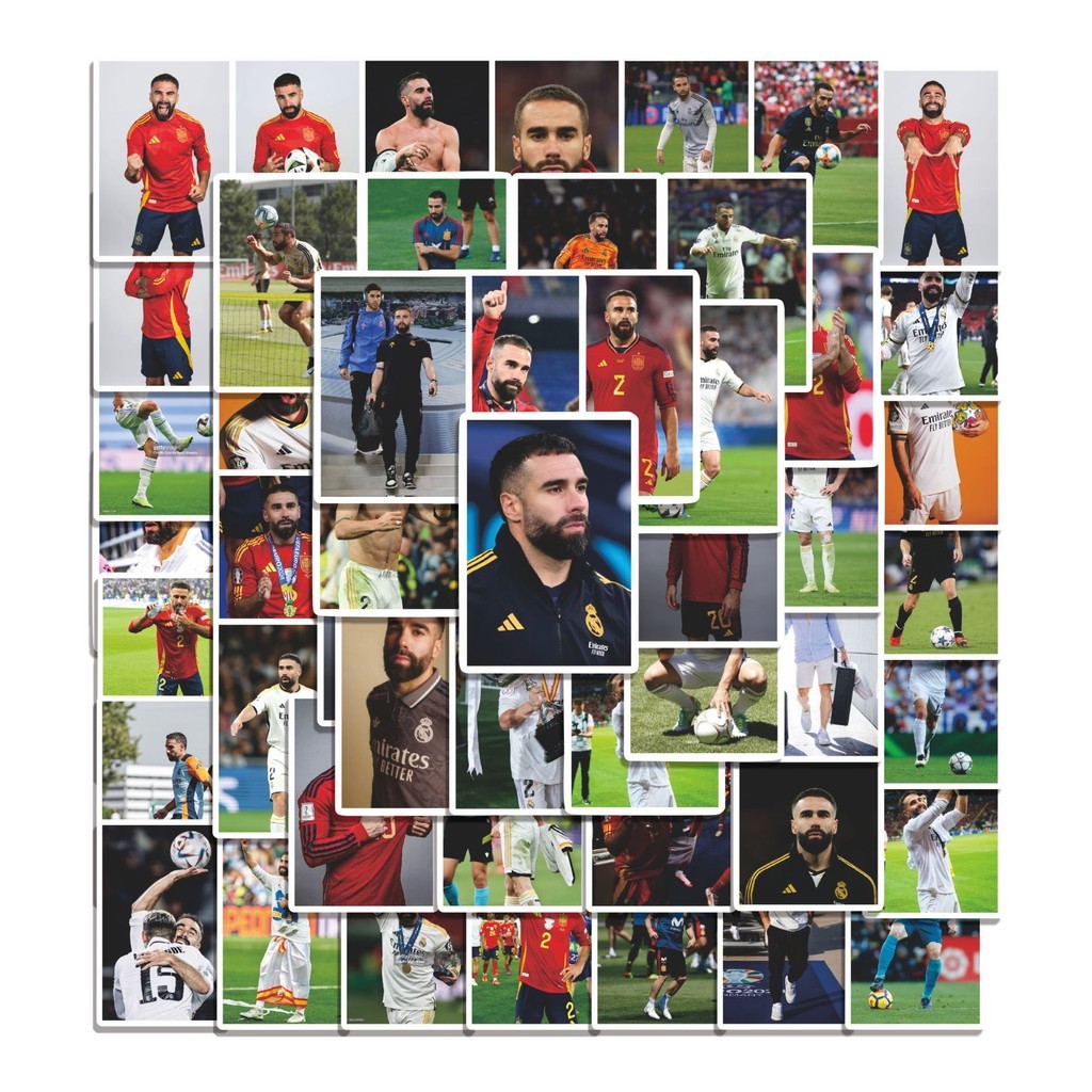 

COD 50 Pcs Stiker RM DANICARVAJAL V8 Lucu Anti Air Untuk Dekorasi Notebook Sepeda Skateboard Handphone DIY