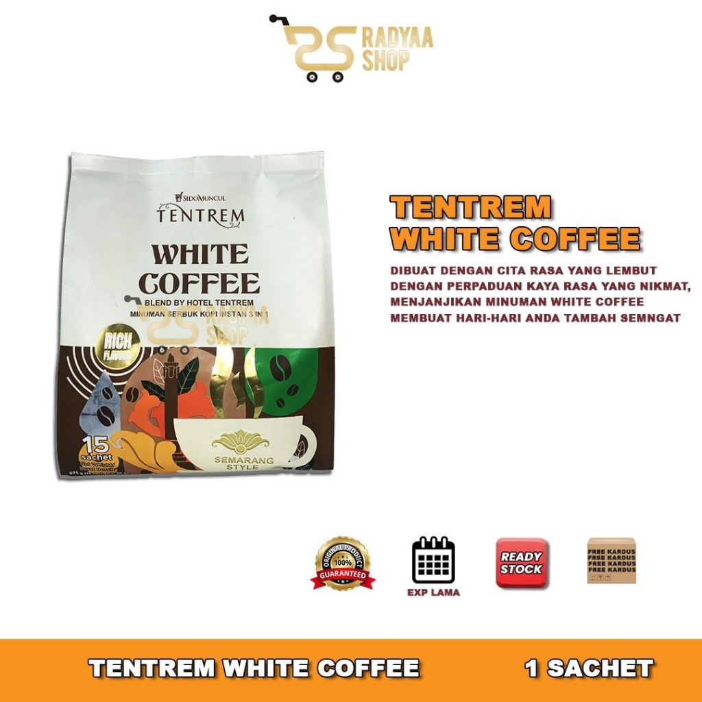 

Tentrem White Coffee Sido Muncul, Inovasi Kopi 3in1 Kualitas Bintang 5