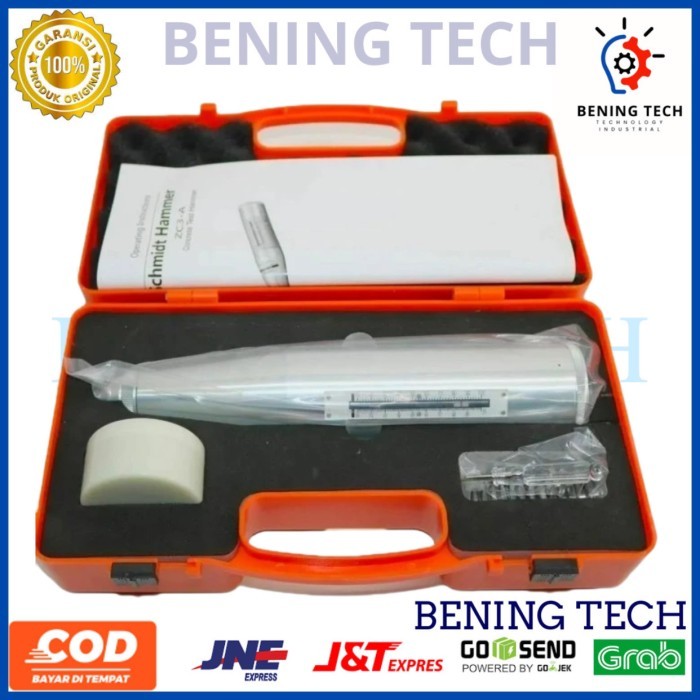 Concrete Rebound Hammer Tester NDT Resiliometer Schmidt Hammer Tools