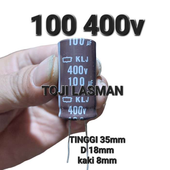 JN99 elko elco 100uf 400v 100 uf 400 volt 400volt - 100 uf 400v