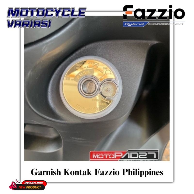 Garnish Cover Kontak Yamaha Fazzio Philippines Kunci Fazzio Philippines