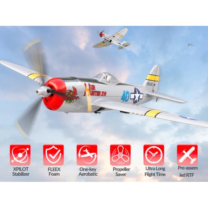 Volantex P47 Thunderbolt w/ Gyro RC Airplane RTF