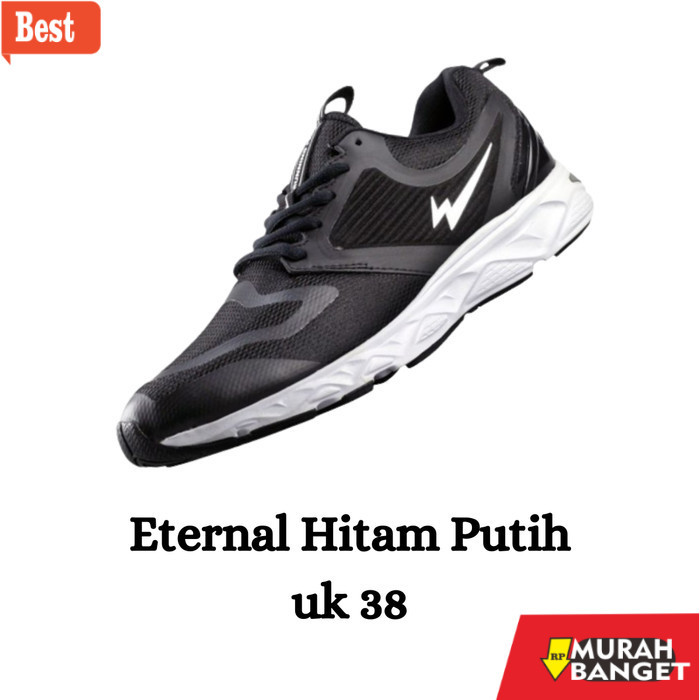 sepatu lari lokal terbaik 2025 DISKON CUCI GUDANG 50% Sepatu Badminton dan Running EAGLE Dewasa Pria