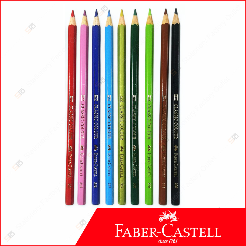 

Pensil Warna Faber Castell Satuan - SFO Semarang Official