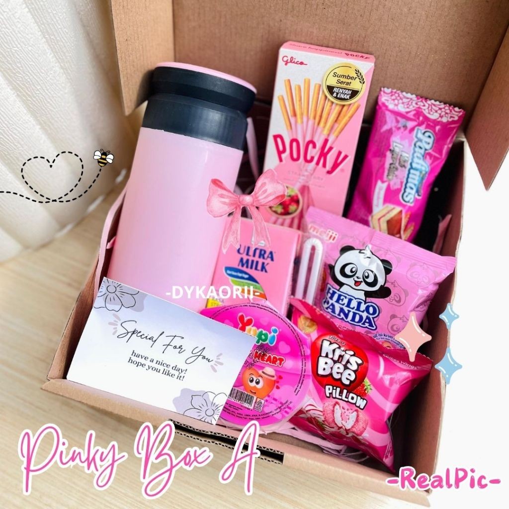 

Hampers kado hampers snack botol Tumbler souvenir ulang tahun ultah anak dewasa bingkisan wisuda wedding pacar kesayangan teman saudara doi /Update 2025