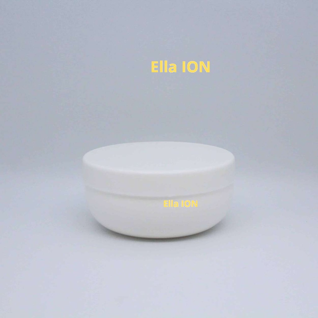 Pot Lulur Bali 100 Gr Mangkok Putih-Putih / Pot Lulur / Pot Plastik / Cosmetic / Pot / Lulur / Pot 1