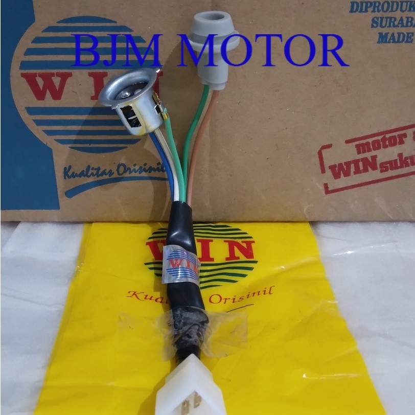 BJM MOTOR - Fitting Lampu Supra X 125 2004 2005 2006 WIN | cop fiting piting peteng motor honda orig