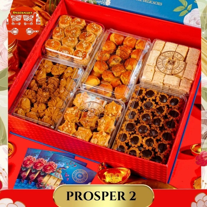 

Hampers Imlek Kue Kering Premium / Parcel Kue Kering Premium / Hampers Imlek Medan 2025 / Parcel Imlek 2025 / Hampers Imlek Kue Kering Medan / Parcel Imlek Premium 2025 - Prosper B