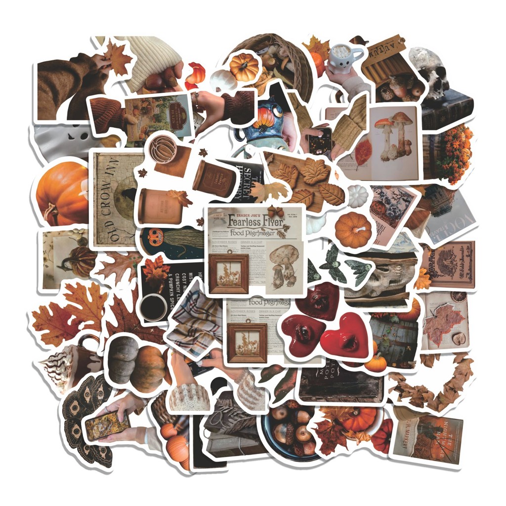 

COD 50 Pcs Stiker Halloween Vintage Lucu Anti Air Untuk Dekorasi Notebook Sepeda Skateboard Handphone DIY