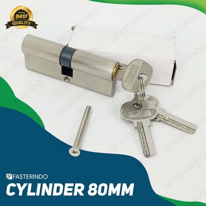 ENIGMA Cylinder Kunci 80mm / Silinder Kunci 8cm / Cylinder Pintu