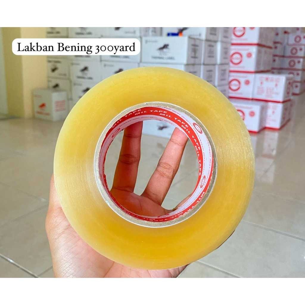 

MILTAPE Lakban Bening 300 Yard 45mm Murah Berkualitas Setara Daimaru