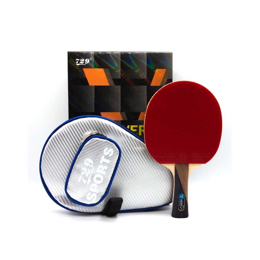 729 Friendship Bat 6 Star Carbon Crystal Bet Tenis Meja Pingpong
