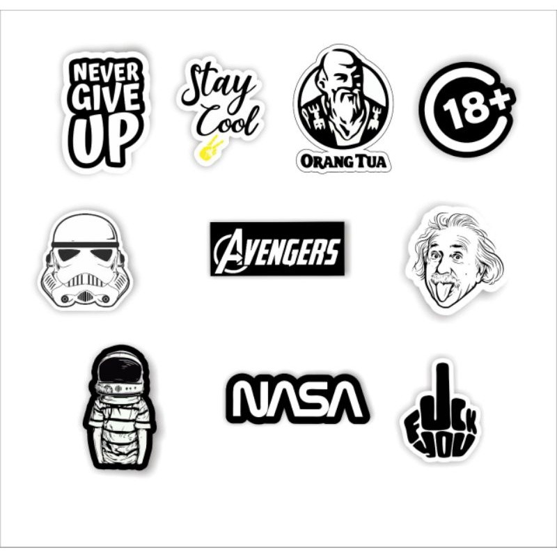 

Stiker Sticker Paket Brand Distro Logo Basic Case Aesthetic grafiti Journal Graftac berkualitas PAKET